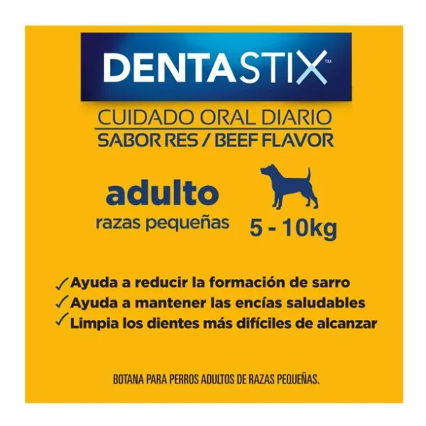 Caja Pedigree Dentastix Razas Pequeñas 18 Unidades 45 GR - Imagen 2
