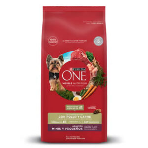 Purina One Adulto Razas Pequeñas Pollo y Carne 2KG