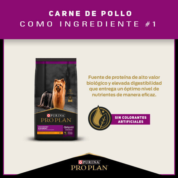 Pro Plan Exigent Razas Pequeñas 3kg - Imagen 3
