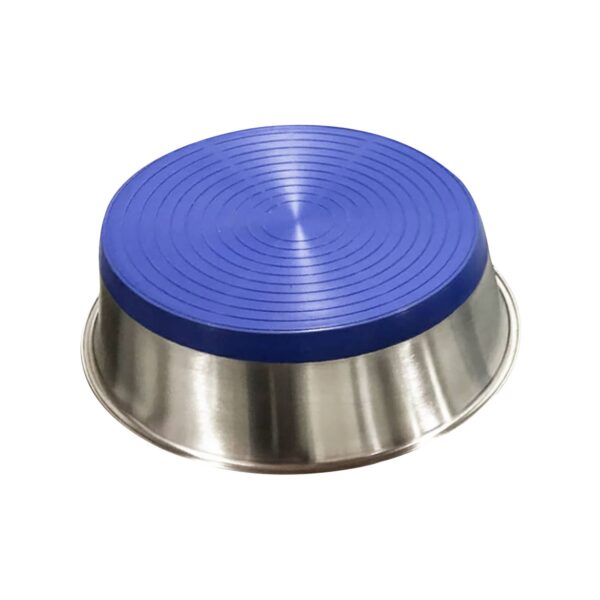 Plato Acero Inoxidable Base Goma (KE-1300R) 450ml - Imagen 2