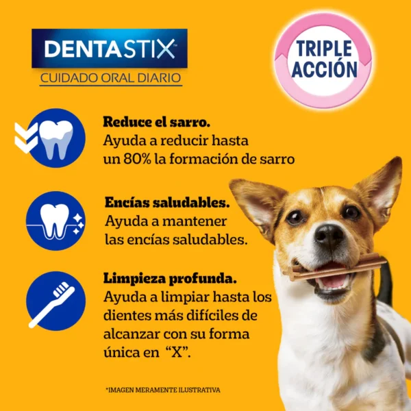Caja Pedigree Dentastix Razas Pequeñas 18 Unidades 45 GR - Imagen 3