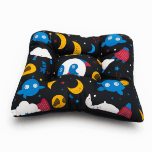 Cama Colchoneta Espacial Negra 50 cm