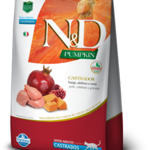N&D Pumpkin Felino Castrado Frango 7.5kg