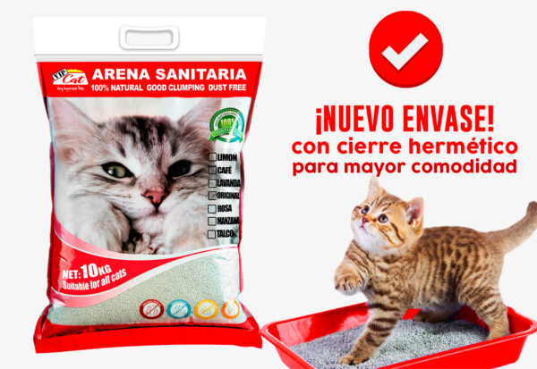 Arena Vip Cat Café 10 KG Aglutinante - Imagen 2