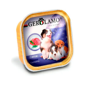 Gerolamo Perro Pate Cachorro Carne 300 GR Unidad