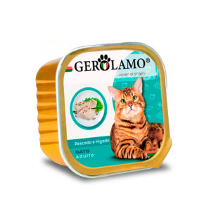 Gerolamo Gato Pescado & Hígado 300 GR Unidad