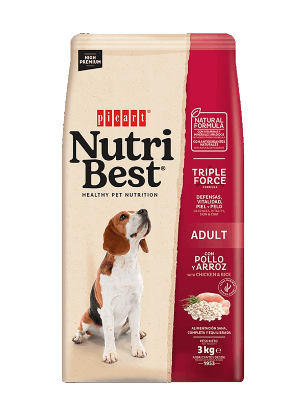 Nutribest Dog Adult Chicken & Rice 15 KG