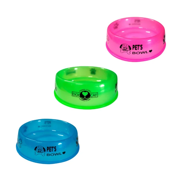 Plato Semi Transparente 18x6 cm Colores Surtidos (DS472812) - Imagen 4