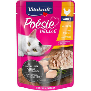 Snack para Gatos Vitakraft Cat Poesie Delice Chicken 85 GR (35284)
