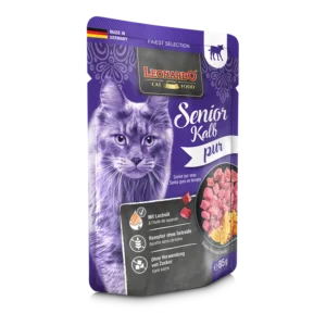 Sachet Leonardo Gato Senior Ternera 85 Gr