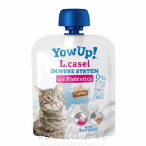 Snack para Gato Yogurt Yow UP L Casei Probiotics Turkey 85 GR