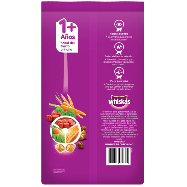 Alimento Gato Whiskas Carne 20 KG - Imagen 3